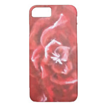 Handgemalter Rose iphone Fall