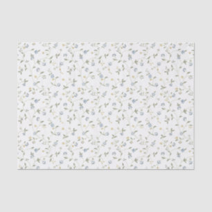 Handgemaltes Blumenseidenpapier Seidenpapier