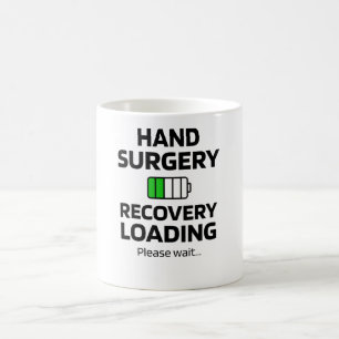 Handgeschenke für die Operation Erholung Brüche Kaffeetasse