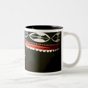 Handgeschnitzte Trommeln, Livingston, Sambia Zweifarbige Tasse