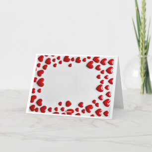 "Handgeschrieben mit Liebe: Valentinins Grüße Dankeskarte