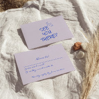 Handgeschriebene farbenfrohe Retro Funky Wedding D