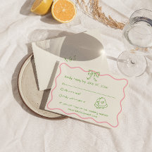 Handgeschriebene Gezeichnet Retro Funky Modern Wed