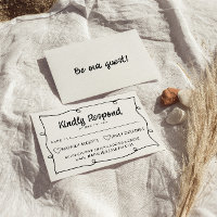 Handgeschriebene Gezeichnet Retro-Rahmen Moderne H