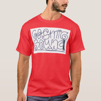 handgeschriebener kosmischer Klang T-Shirt