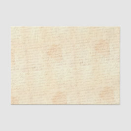 Handgeschriebener Kursbrief Seidenpapier