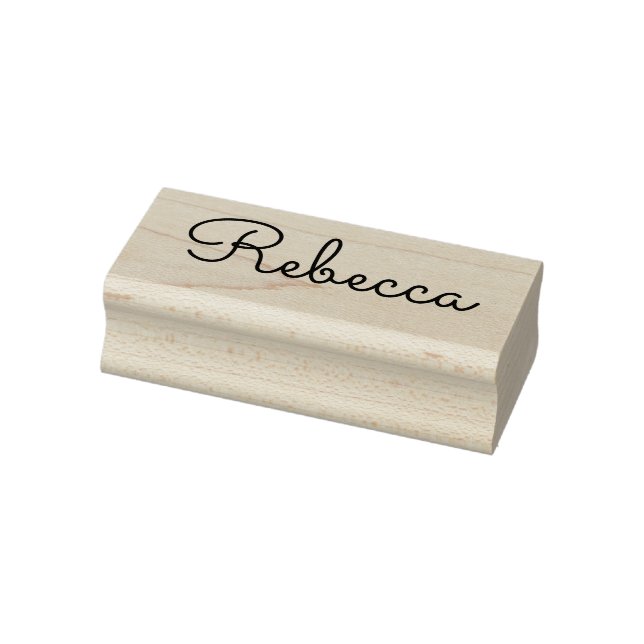 Handgeschriebener Name der niedlichen Unterschrift Gummistempel (Stempel)