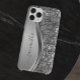 Handgeschriebener Name Silver Metal Glitzer 12 Case-Mate iPhone Hülle (Von Creator hochgeladen)