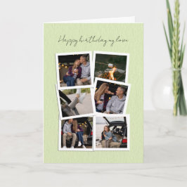 Handgeschriebenes Script Happy Birthday Card - Cus Karte