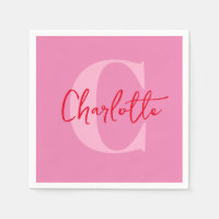 Handgeschriebenes Script Quirky Whimsy Mit Monogra