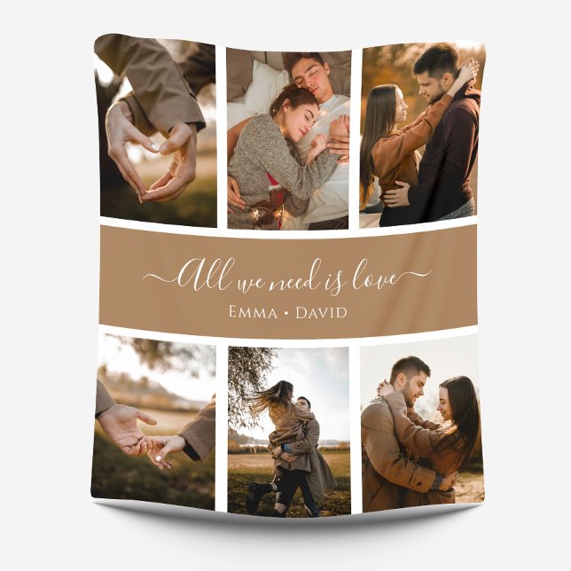 Handgeschriebenes Skript mit den Namen 6-Foto Fleecedecke (Von Creator hochgeladen)