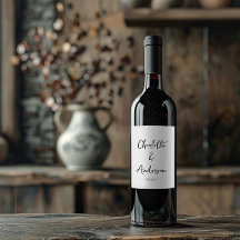 Handgeschriebenes Skript Whimsical White Custom We