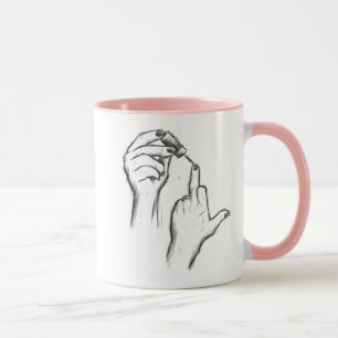 Handgesten-Tasse Tasse
