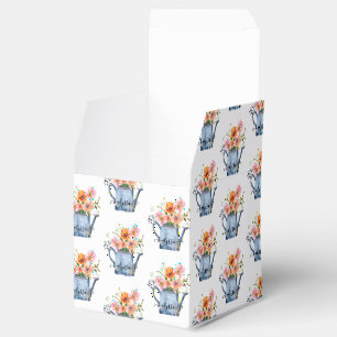 Handgestrichene Wasserfarben Geschenkschachtel