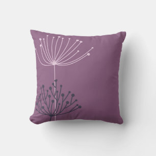 HandGezeichnet Blumenkissen mit botanischer Kunst Kissen
