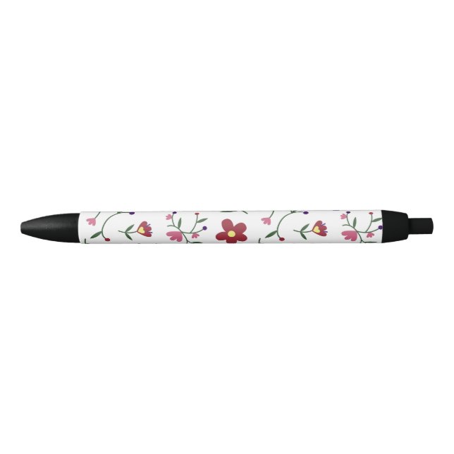 HandGezeichnet Blumenmuster Kugelschreiber (Vorderseite)