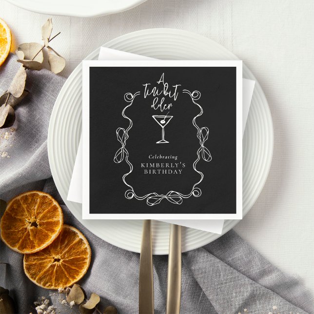 Handgezeichnet eine etwas ältere Black Birthday Pa Serviette (Von Creator hochgeladen)