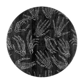 HandGezeichnet Knochen, Stilhintergrund. Schneidebrett