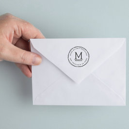 Handgezeichnet Kreise | Benutzerdefinierte erste R Gummistempel