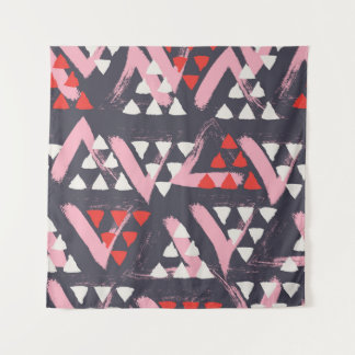 HandGezeichnet künstlerisches Musterdisplay Wandteppich