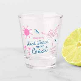 HandGezeichnet Letzter Toast Bachelorette Schnapsglas
