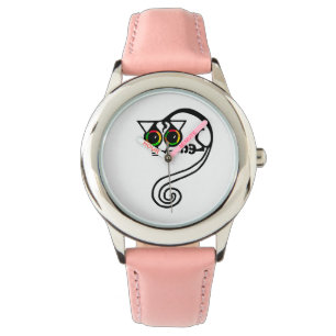 Handgezeichnet - Niedliches POSSUM - Australien - Armbanduhr