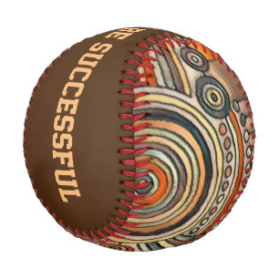 Handgezeichnet von EDDArt - Gedanken 1 Baseball