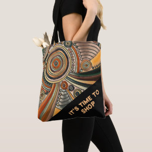 Handgezeichnet von EDDArt - Gedanken 1 Tasche