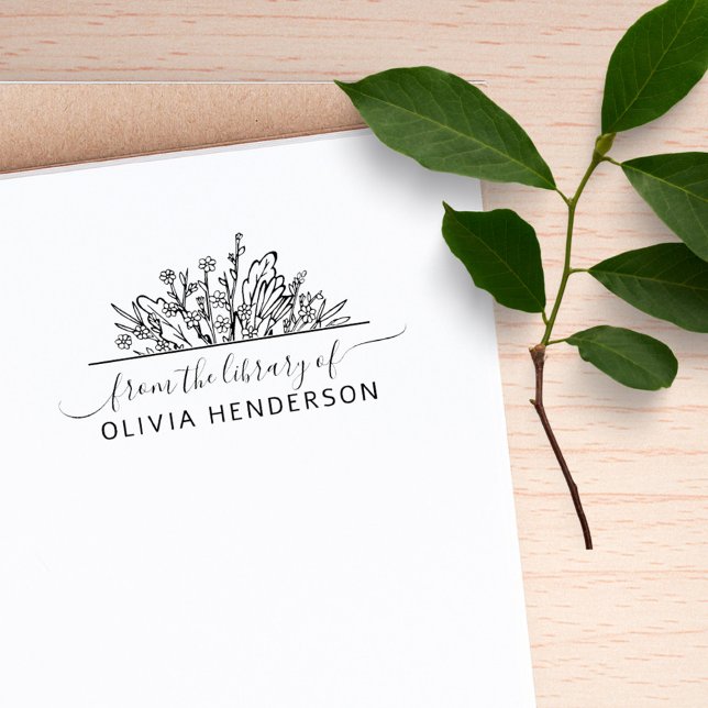 Handgezeichnet Wildblumen aus der Bibliothek der Gummistempel (Von Creator hochgeladen)