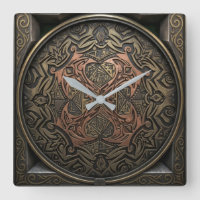 Handgezeichnet zu 3D-Digital: Intricates Bronzeman