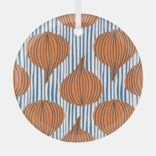 Handgezeichnet Zwiebellampen, Bio Tapete Ornament Aus Glas