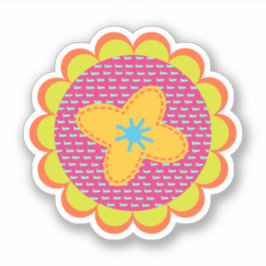 Handgezeichnete Artwork kundenspezifisch geschnitt Aufkleber