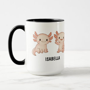 Handgezeichnete Axolotl Individuelle Süße Tasse