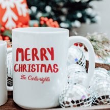 Handgezeichnete Blockbuchstaben Frohe Weihnachten 