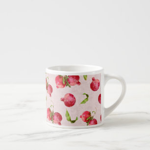Handgezeichnete botanische Illustration eines Gran Espressotasse
