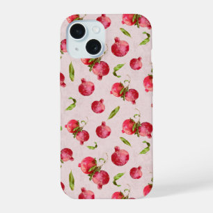 Handgezeichnete botanische Illustration eines Gran iPhone 15 Hülle