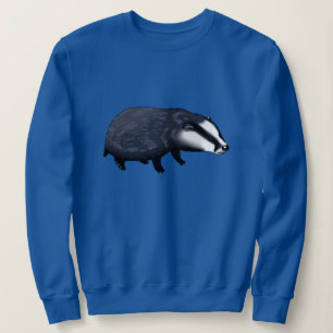 Handgezeichnete Dachs-Illustration Design Sweatshirt