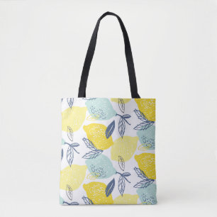 Handgezeichnete Doodle-Limonade-Nahtloses Muster Tasche