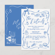 Handgezeichnete Illustrationen Doodles Hochzeitsde