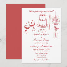 Handgezeichnete Illustrationen Doodles Maroon Hoch