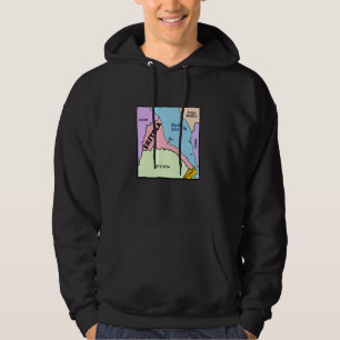 Handgezeichnete Karte von Eritrea, Namen der benac Hoodie