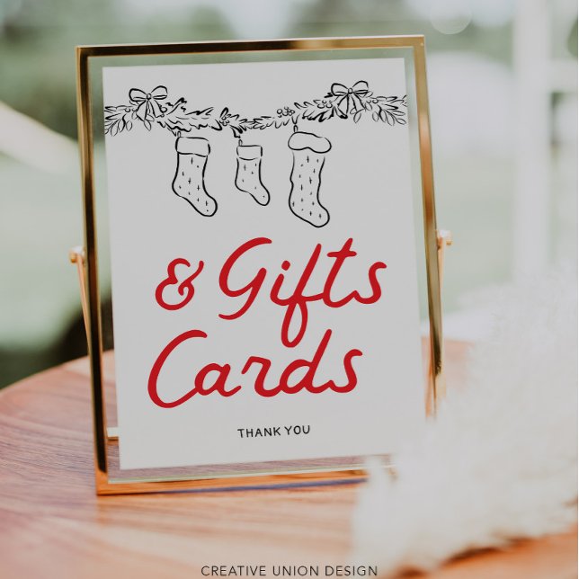 Handgezeichnete kleine Babyduschgeschenke und -kar (Von Creator hochgeladen)