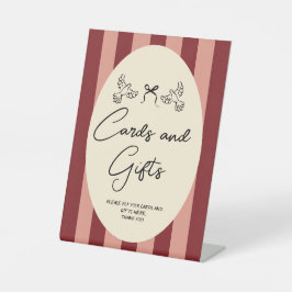 Handgezeichnete Kritzel-Hochzeitskarten & Geschenk Sockelschild