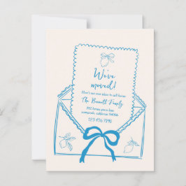 Handgezeichnete Lemon-Bewegung Ankündigung Postkar Postkarte