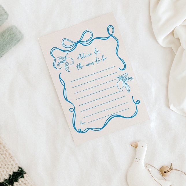 Handgezeichnete Lemon-Kinderduschhilfe für Mama-Ca Einladung (Von Creator hochgeladen)