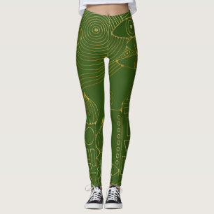 Handgezeichnete Linien von EDDArt - Komm zusammen  Leggings
