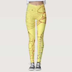 Handgezeichnete Linien von EDDArt - Komm zusammen  Leggings
