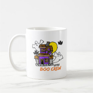 Handgezeichnete Little Boo Crew Halloween Kaffeetasse
