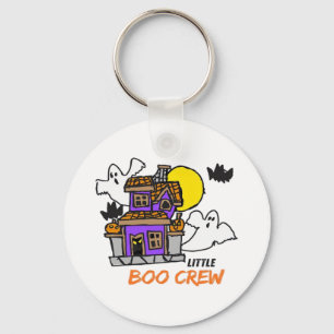 Handgezeichnete Little Boo Crew Halloween Schlüsselanhänger