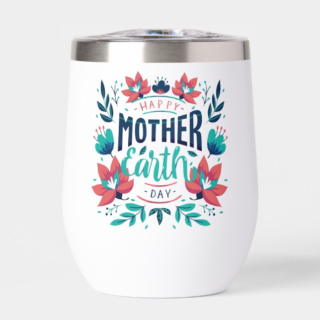 Handgezeichnete Mutter Erde Tag Design-23184 (Vorderseite)